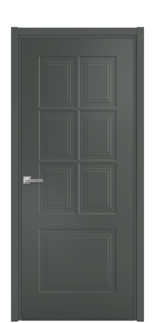 Дверь межкомнатная Paulo 1 Цвет Пихтовый Покрытие Эмаль  Наличник L 50 Цена 41718