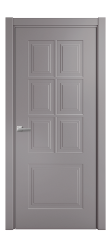 Дверь межкомнатная Паола 1 Цвет Ирис Покрытие Эмаль  Наличник L 75 Цена 40475