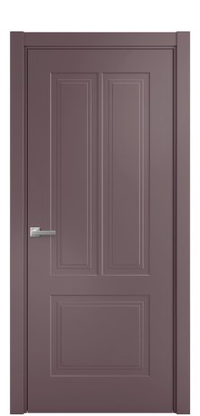 Дверь межкомнатная Паола 2 Цвет Лиловый Покрытие Эмаль  Наличник L 75 Цена 41718