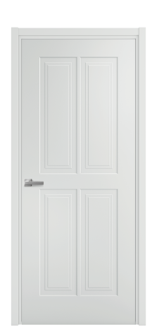 Дверь межкомнатная Паола 3 Цвет Облачный Покрытие Эмаль  Наличник L 50 Цена 40475