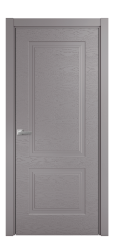 Дверь межкомнатная Рино 2 Цвет Ирис Brash Покрытие Эмаль брашированная  Наличник L 75 Цена 44375