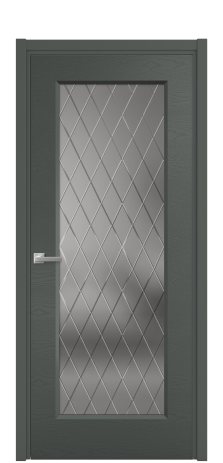 Дверь межкомнатная Плэйн 1 Цвет Пихтовый Brash Покрытие Эмаль брашированная  Наличник L 50 Цена 46415