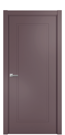 Дверь межкомнатная Плэйн 1 Цвет Лиловый Покрытие Эмаль  Наличник L 75 Цена 40668