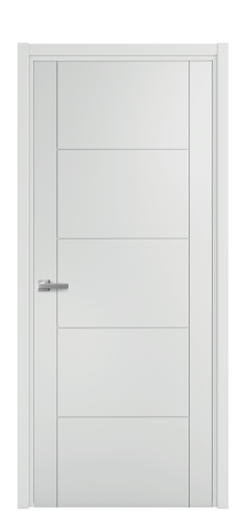 Дверь межкомнатная Линия 02 Цвет Облачный Покрытие Эмаль  Наличник L 50 Цена 39475