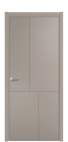 Дверь межкомнатная Линия 04 Цвет Какао Покрытие Эмаль  Наличник L 50 Цена 39475