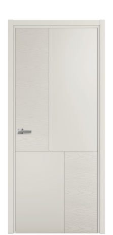 Дверь межкомнатная Линия 04 Цвет Дымчатый Brash Покрытие Эмаль брашированная  Наличник L 50 Цена 46325