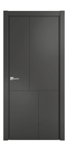 Дверь межкомнатная Линия 04 Цвет Антрацит Покрытие Эмаль  Наличник L 75 Цена 40668