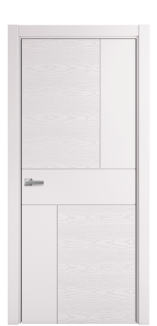 Дверь межкомнатная Линия 05 Цвет Крем Brash Покрытие Эмаль брашированная  Наличник L 75 Цена 46325