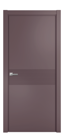 Дверь межкомнатная Меццо 01 Цвет Лиловый Покрытие Эмаль  Наличник L 75 Цена 43818
