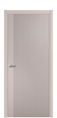 Дверь межкомнатная Mezzo 12 Цвет Пудра Покрытие Эмаль  Наличник L 50 Цена 42475