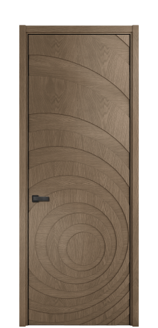 Дверь межкомнатная Капричио 03 Цвет Дуб Мускат Покрытие Шпон натуральный  Наличник L 50 Цена 64550