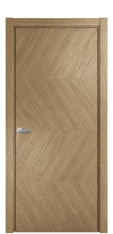 Дверь межкомнатная Unit 01 Цвет Дуб Янтарь Покрытие Шпон масло  Наличник L 75 Цена 60675