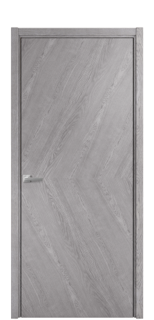 Дверь межкомнатная Юнит 03 Цвет Дуб Кварц Покрытие Шпон натуральный  Наличник L 50 Цена 54050