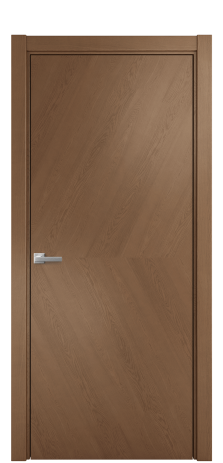 Дверь межкомнатная Юнит 03 Цвет Дуб Темный Покрытие Шпон натуральный  Наличник L 75 Цена 54050
