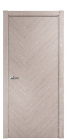 Дверь межкомнатная Юнит 05 Цвет Дуб Имбирь Покрытие Шпон натуральный  Наличник L 75 Цена 54050