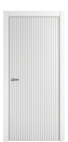 Дверь межкомнатная Spline Цвет Белый Покрытие Эмаль  Наличник L 75 Цена 58475