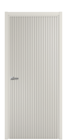 Дверь межкомнатная Сплайн Цвет Дымчатый Покрытие Эмаль  Наличник L 50 Цена 58475