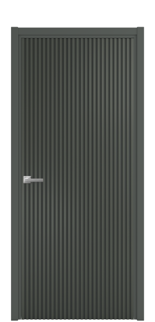 Дверь межкомнатная Сплайн Цвет Пихтовый Покрытие Эмаль  Наличник L 50 Цена 60618