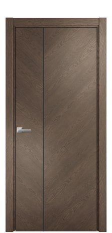 Дверь межкомнатная Юнит Слот 10-111 Цвет Дуб Марракеш Покрытие Шпон натуральный  Наличник L 75 Цена 59050