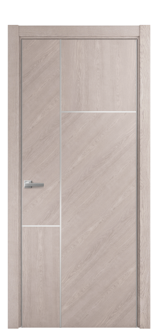 Дверь межкомнатная Unit Slot 10-123 Цвет Дуб Имбирь Покрытие Шпон натуральный  Наличник L 75 Цена 65050