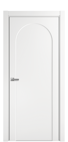 Дверь межкомнатная Anse 2 Цвет Белый Покрытие Эмаль  Наличник L 75 Цена 44475