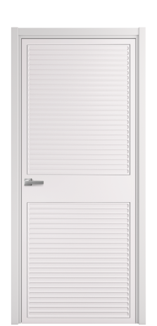 Дверь межкомнатная Space 02 Цвет Крем Покрытие Эмаль  Наличник L 50 Цена 49475