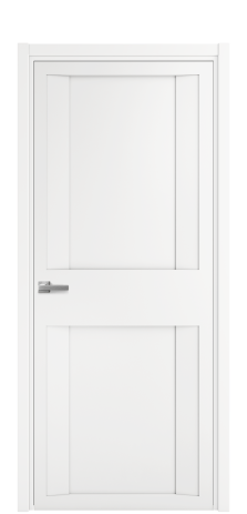 Дверь межкомнатная Подио 01 Цвет Белый Покрытие Эмаль  Наличник L 50 Цена 49475