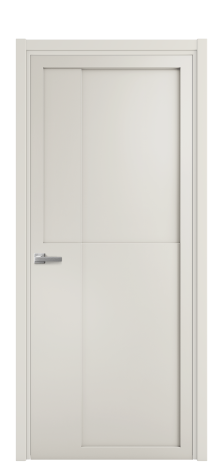 Дверь межкомнатная Podio 02 Цвет Дымчатый Покрытие Эмаль  Наличник L 50 Цена 49475