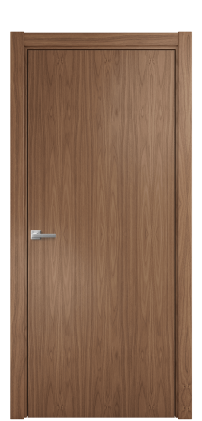 Дверь межкомнатная Porte 39-00 Цвет Американский Орех Покрытие Шпон натуральный вертикаль Наличник L 75 Цена 44638