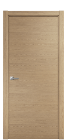 Дверь межкомнатная Porte 39-00 Цвет Дюна 1050C Покрытие Шпон Файн Лайн горизонталь Наличник L 75 Цена 35493