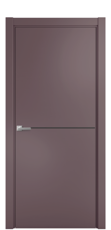 Дверь межкомнатная Слот 10-001 Цвет Лиловый Покрытие Эмаль  Наличник L 75 Цена 44028