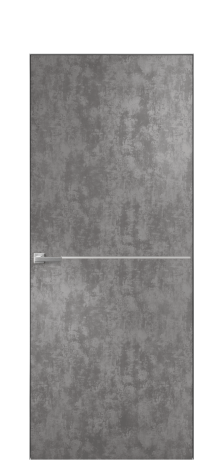 Дверь межкомнатная Slot 10-001 Цвет Айс какао Покрытие ПВХ ФАКТУРНЫЕ Наличник Скрытый короб хром Цена 38100