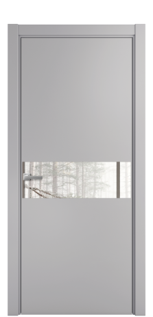 Дверь межкомнатная Ветро 11 Цвет Галечный Покрытие Эмаль  Наличник L 75 Цена 47073