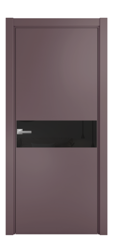 Дверь межкомнатная Ветро 11 Цвет Лиловый Покрытие Эмаль  Наличник L 75 Цена 47073