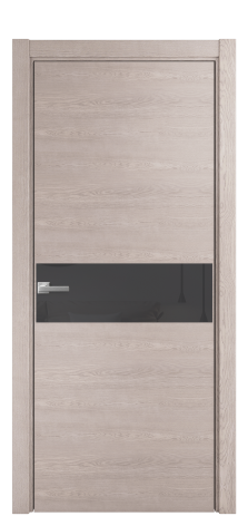 Дверь межкомнатная Vetro 11 Цвет Дуб Имбирь Покрытие Шпон натуральный  Наличник L 75 Цена 51650