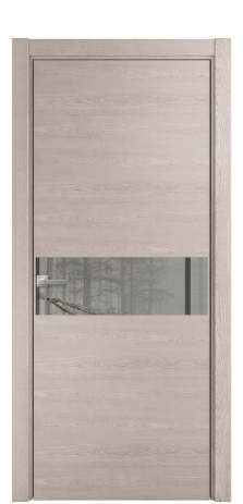 Дверь межкомнатная Vetro 11 Цвет Дуб Имбирь Покрытие Шпон натуральный  Наличник L 75 Цена 52150