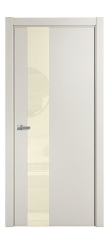 Дверь межкомнатная Vetro 14 Цвет Дымчатый Покрытие Эмаль  Наличник L 75 Цена 45575