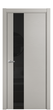 Дверь межкомнатная Ветро 14 Цвет Ясень Серый Шелк Покрытие Шпон крашеный  Наличник L 75 Цена 48775
