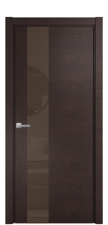 Дверь межкомнатная Ветро 14 Цвет Мореный Дуб Покрытие Шпон натуральный  Наличник L 75 Цена 51650