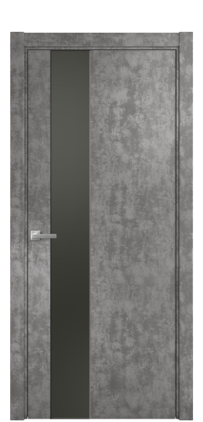 Дверь межкомнатная Ветро 14 Цвет Айс какао Покрытие ПВХ ФАКТУРНЫЕ Наличник L 75 Цена 34100