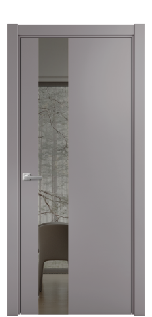 Дверь межкомнатная Ветро 14 Цвет Ирис Покрытие Эмаль  Наличник L 75 Цена 46075