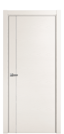 Дверь межкомнатная Ветро 17 Цвет Ясень Молочный Покрытие Шпон крашеный  Наличник L 75 Цена 48175