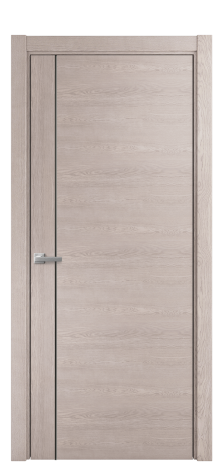 Дверь межкомнатная Ветро 17 Цвет Дуб Имбирь Покрытие Шпон натуральный  Наличник L 75 Цена 51050