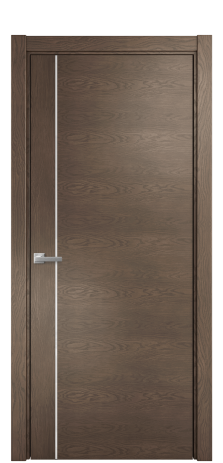 Дверь межкомнатная Vetro 17 Цвет Дуб Марракеш Покрытие Шпон натуральный  Наличник L 75 Цена 51050