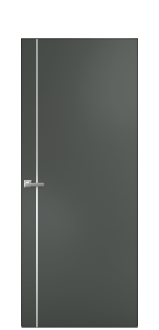 Дверь межкомнатная Слот 10-011 Цвет Пихтовый Покрытие Эмаль  Наличник Скрытый короб хром Цена 42533