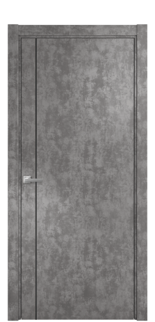 Дверь межкомнатная Slot 10-011 Цвет Айс какао Покрытие ПВХ ФАКТУРНЫЕ Наличник L 75 Цена 31200