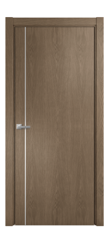 Дверь межкомнатная Slot 10-011 Цвет Дуб Мускат Покрытие Шпон натуральный  Наличник L 75 Цена 47350
