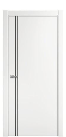 Дверь межкомнатная Slot 10-012 Цвет Белый Покрытие Эмаль  Наличник L 75 Цена 38275