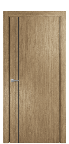 Дверь межкомнатная Слот 10-012 Цвет Дуб Янтарь Покрытие Шпон масло  Наличник L 75 Цена 49975