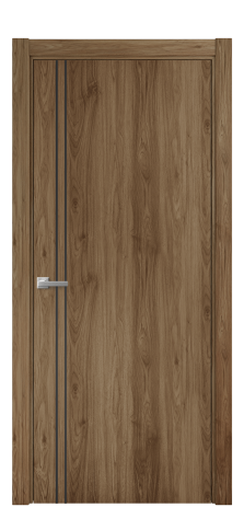 Дверь межкомнатная Slot 10-012 Цвет Орех классический Покрытие ПВХ ПОД ДЕРЕВО Наличник L 75 Цена 31200